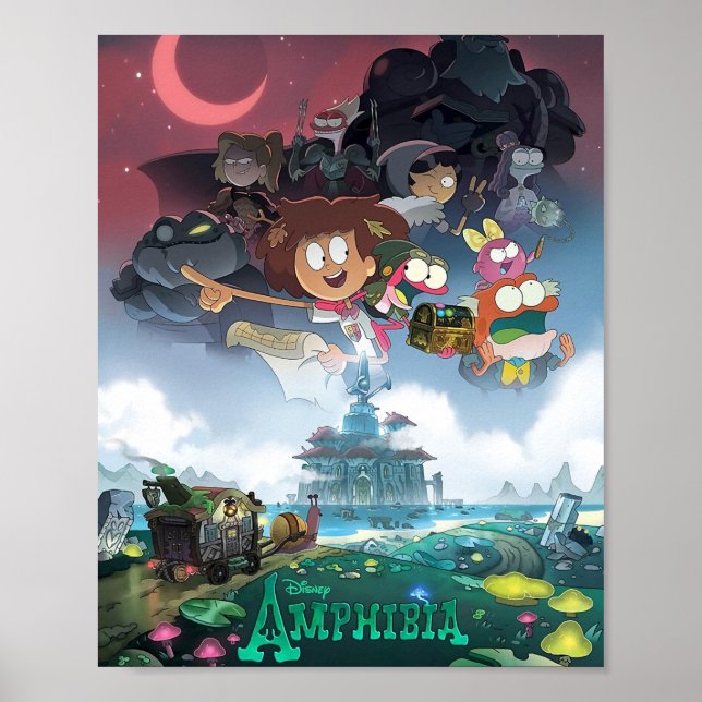 Poster Amphibia, segunda temporada (Frente)