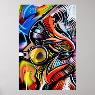 Poster Ampliar a arte do Grafite - Presente perfeito para