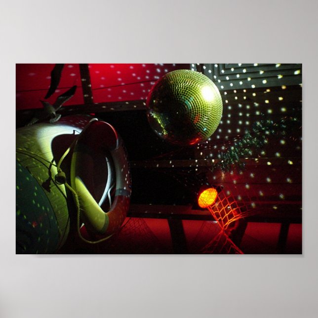 Pôster Amsterdam Nightclub (Frente)