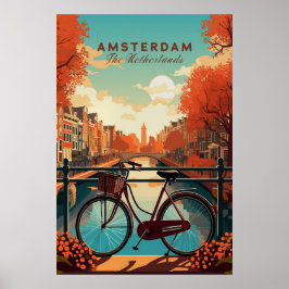 Poster Amsterdam, The Netherlands