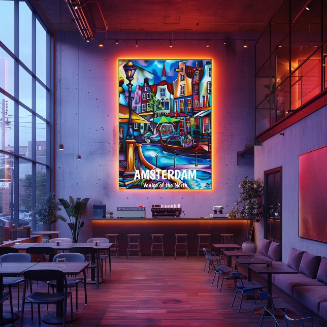 Pôster Amsterdam: Venice of the North (Criador carregado)