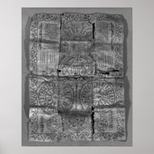 Poster Amuleto cabalístico