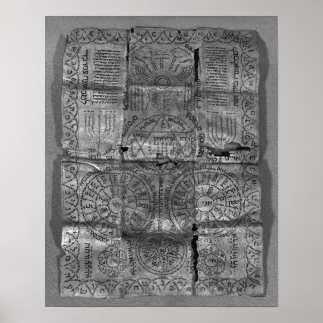 Poster Amuleto cabalístico (Frente)