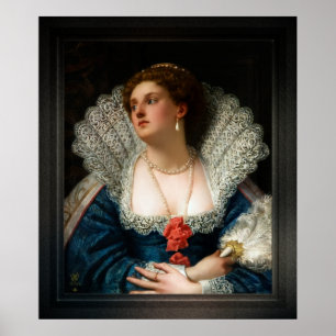Poster Amy Robsart por William Frederick Yeames