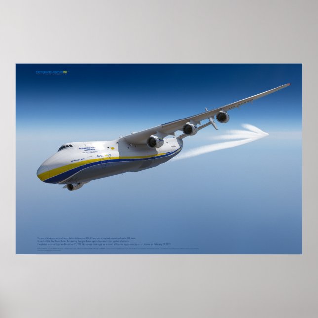 Poster An-225 Mriya: Lenda dos Céus (Frente)