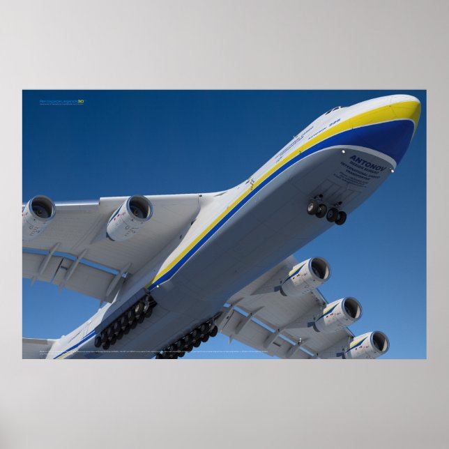 Poster An-225 Mriya: World's Largest Aircraft 3D (Frente)