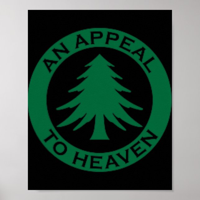Poster An Appeal To Heaven Flag Ne Tree Flag Roundel New  (Frente)