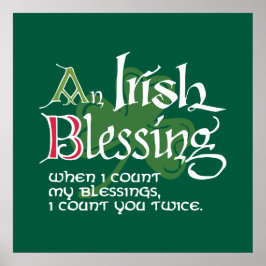 Poster An Irish Blessing