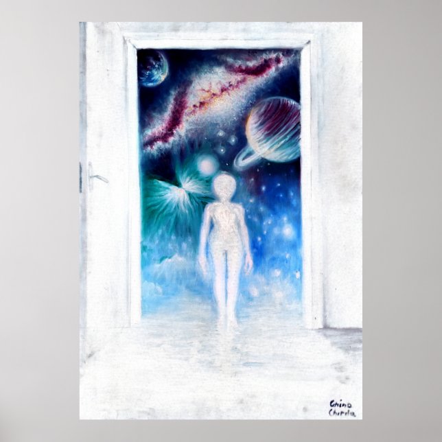 Poster An open door to the universe (Frente)