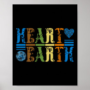 Poster Anagrama Terrestre Retroativo Vintage Horário Amor