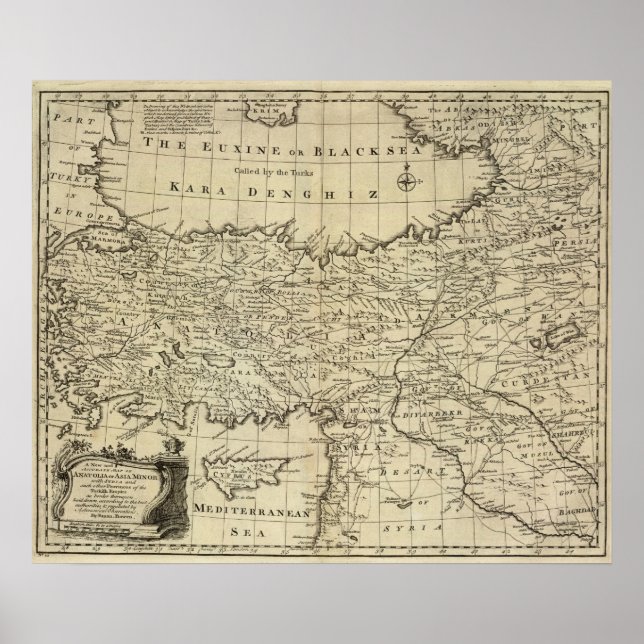 Pôster Anatólia, Síria (Frente)