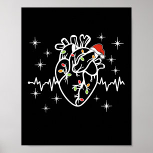Poster Anatomia cardíaca Enfermagem de Natal Anatômica Sa