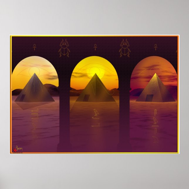 Pôster Anatomia de um pôr do sol (Frente)