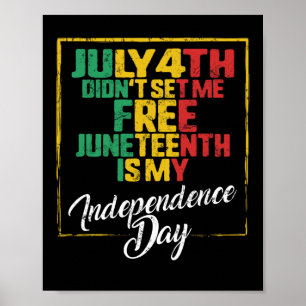 Poster Ancestrais do Décimo Junto Grátis 1776 julho 4 Pre