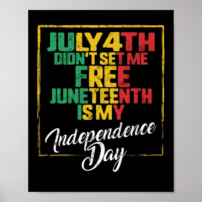 Poster Ancestrais do Décimo Junto Grátis 1776 julho 4 Pre (Frente)