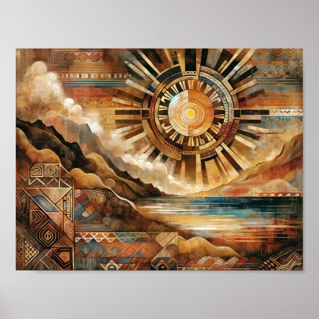 Poster Ancestral Ecos: Teoria da Arte Filipina (Frente)