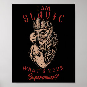 Poster Ancestralidade Koshchei Imortal Pagã Ucrânia Mito