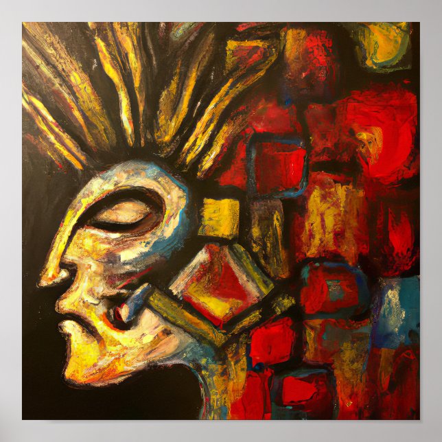 Poster Ancestralidade Radiante: Um Prismo do Legado Maio (Frente)