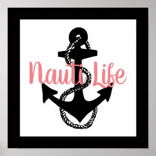 Poster ANCHOR náutico + NAUTI LIFE