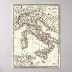 Pôster Ancienne de Italie - Italia antiga