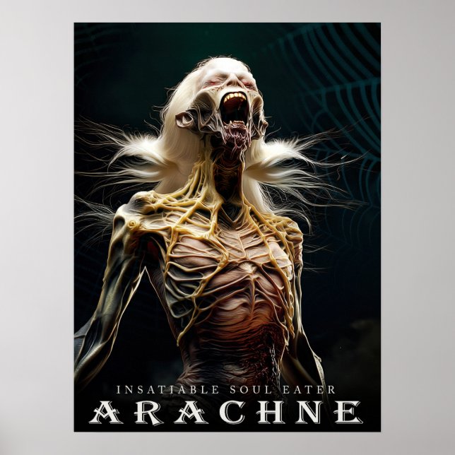 Poster Ancient Beast & Creatures: ARACHNE (Frente)