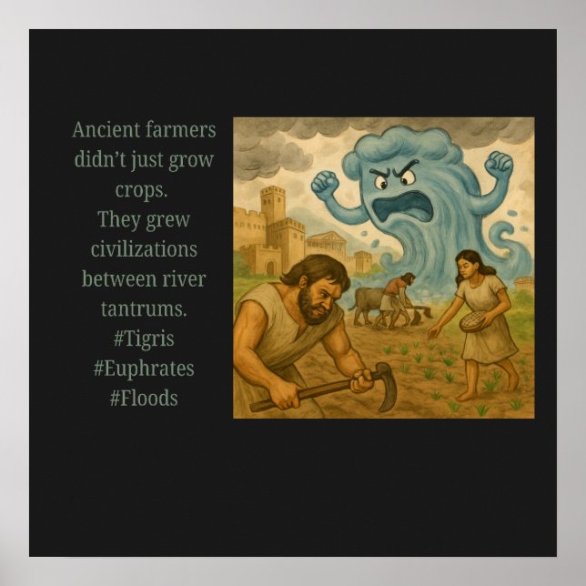Poster Ancient Farmers...River Tantrums (Frente)