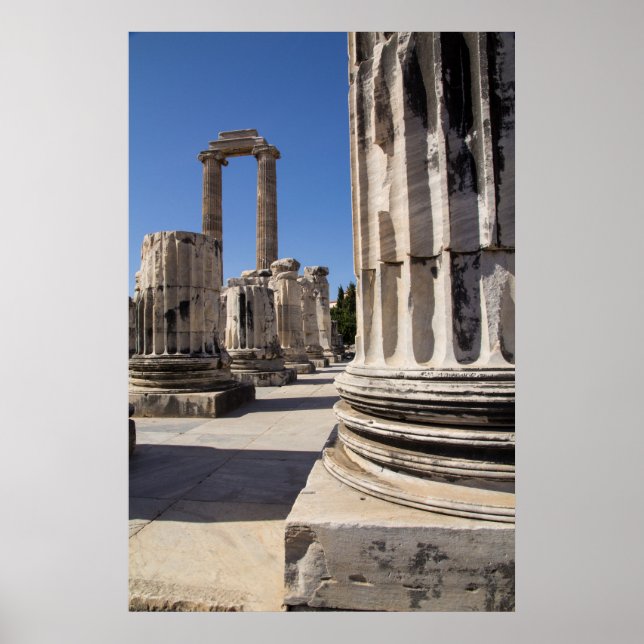 Pôster Ancient Greek Temple Ruins (Frente)