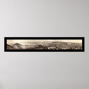 Poster Ancon Amador Panama Photo 1930
