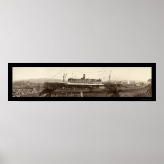 Poster Ancon No Panamá Foto 1939