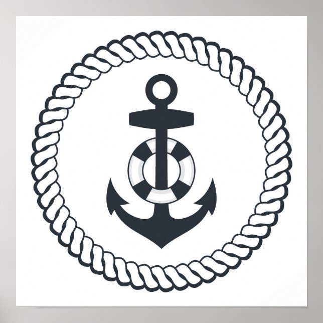 Pôster Âncora de corte (Frente)