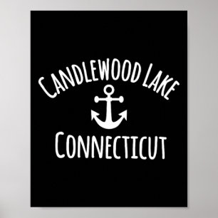 Poster Âncora Náutica de Velas do Lago Candlewood Connect