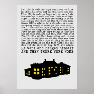 Poster And Then There Were None Paper Effect