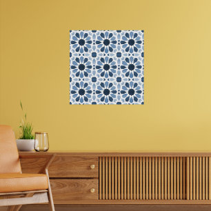 Poster Andaluz Ecos: Geometria Marroquina Boho