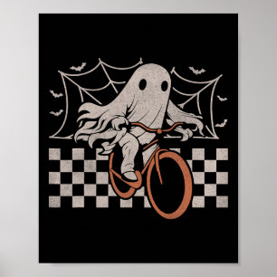 Poster Andando na Bicicleta Fantasma de Halloween Ghoul B