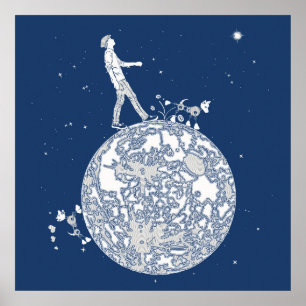 Poster Andando na Lua