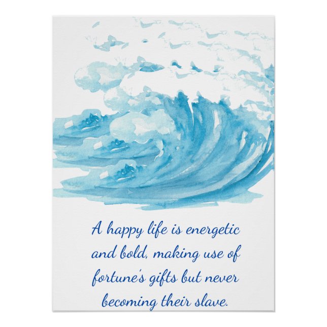 Pôster Andando pelas ondas da fortuna (Frente)