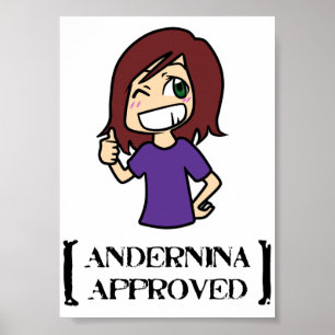 Poster Andernina aprovou
