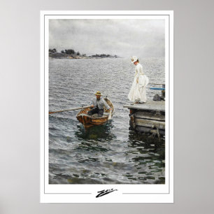 Poster Anders Zorn Zedign Cartaz de Arte #128