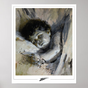 Poster Anders Zorn Zedign Cartaz de Arte #276