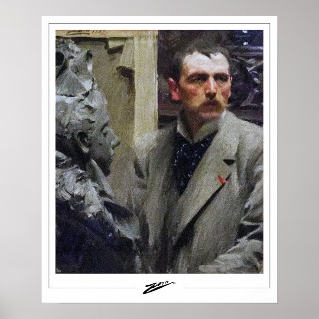 Poster Anders Zorn Zedign Cartaz de Arte #33 (Frente)