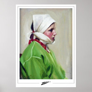 Poster Anders Zorn Zedign Cartaz de Arte #378
