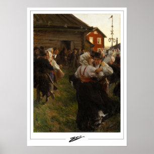 Poster Anders Zorn Zedign Cartaz de Arte #72