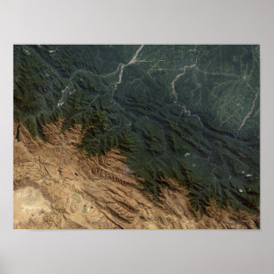 Poster Andes Mountains