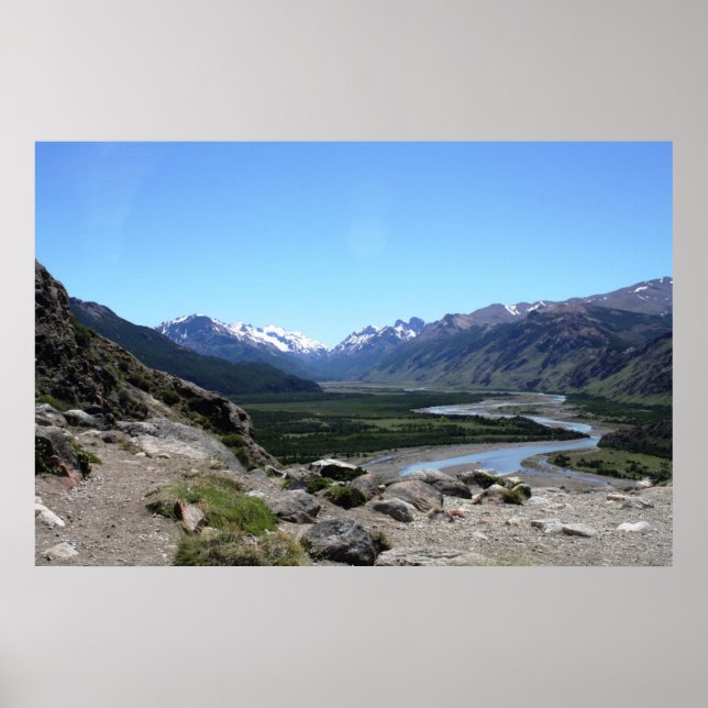Poster Andes Range, Patagônia (Frente)