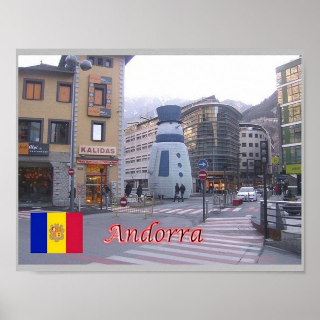 Poster Andorra - (Frente)