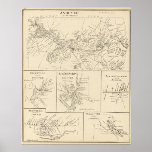 Pôster Andover, Merrimack Co