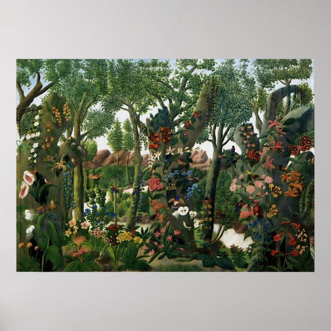 Poster Andre Bauchant - Vintage Paradise (Frente)