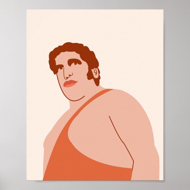 Poster Andre the Giant (Frente)