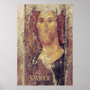 Poster Andrei Rublev O Salvador Cristo o Ícone do Redento