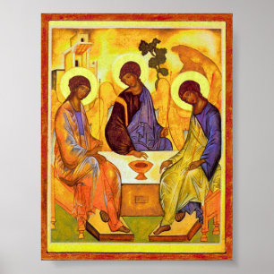 Pôster Andrei Rublev - trindade santamente